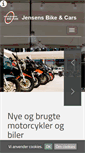 Mobile Screenshot of jensensbike-cars.dk